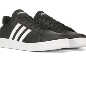 Adidas Black Boy's  court sneakers